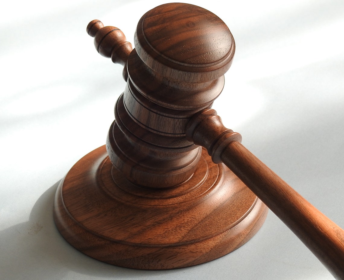 Judge Mallet auctioneers Mallet and Sound Block Etsy