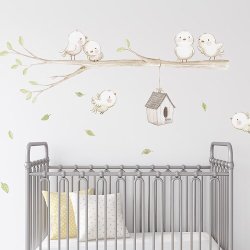 Flying Birds Fabric Wall Decals - Etsy UK