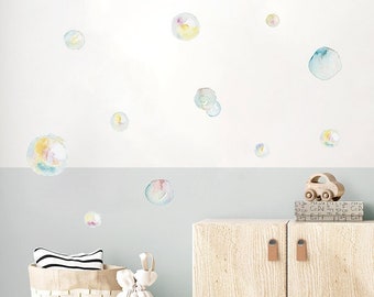 Runtoo Bubble Wall Decals - Peel & Stick Underwater Theme Stickers For Kids Room, Bathroom Decor (4 Sheets) - View #9