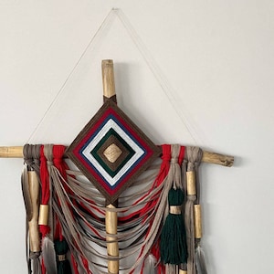 Décoration bohème, Ojo de dios, attrape-rêves pour décoration de ferme