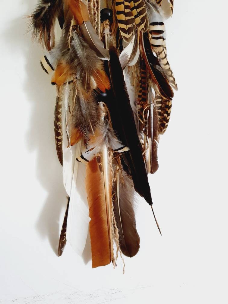 Native American Style Woodland Feather Wall Art Tribal - Etsy UK