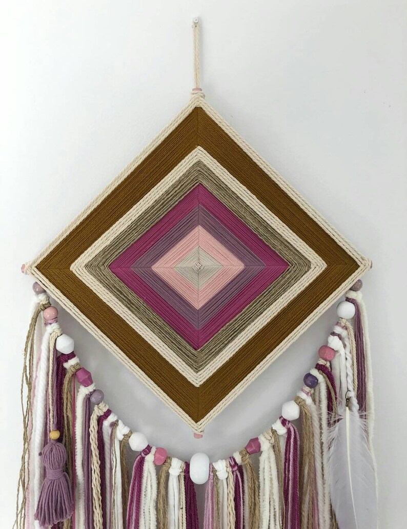 Bohemian Tapestry Gods Eye Dream Catcher Etsy UK