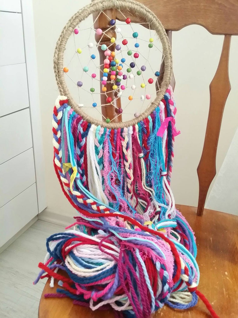 Gypsy Dreamcatcher Boho Decor Bohemian Dream catcher hippie | Etsy