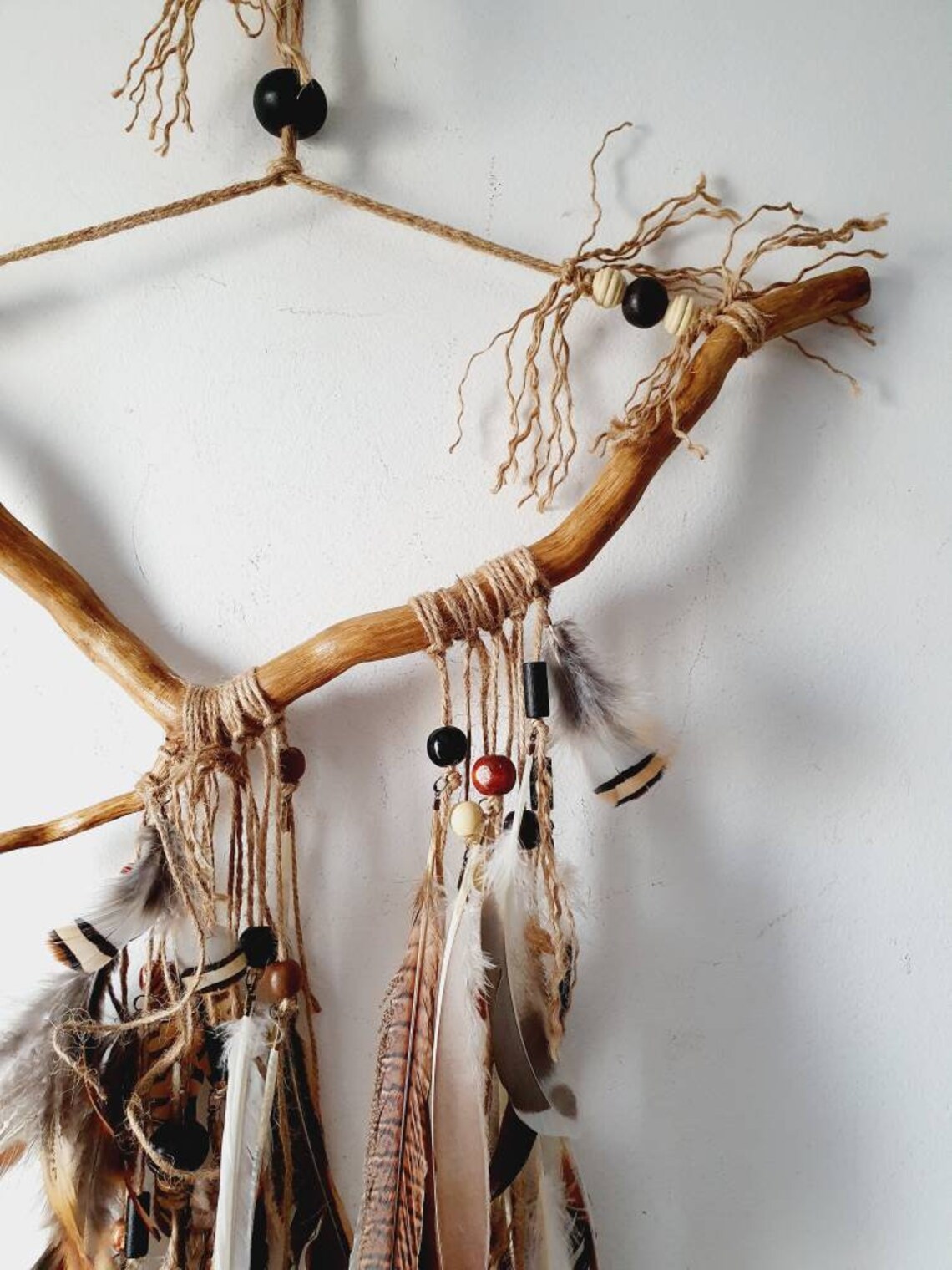 Native American Style Woodland Feather Wall Art Tribal - Etsy