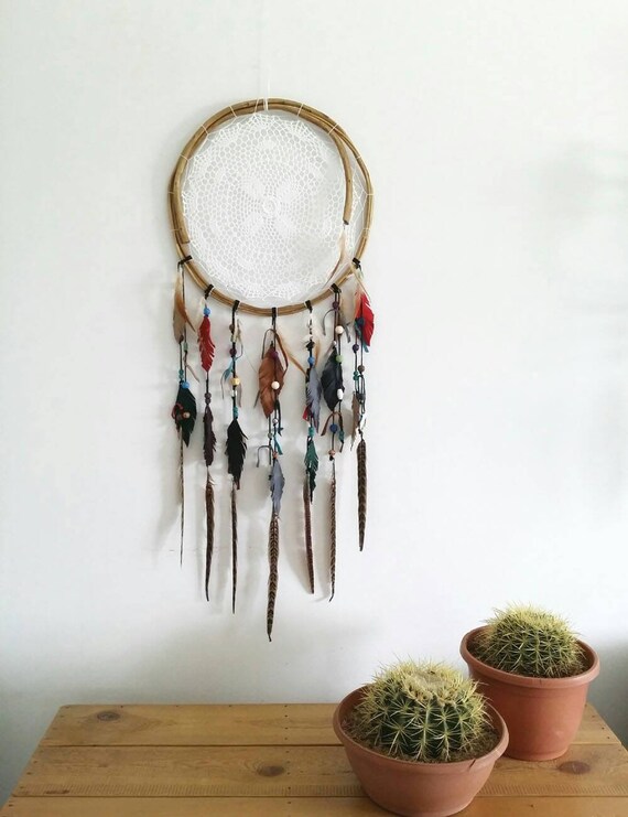 Gypsy Dream Catcher Bohemian Decor For Ethnic Style Wall Decor Hippie Dreamcatcher