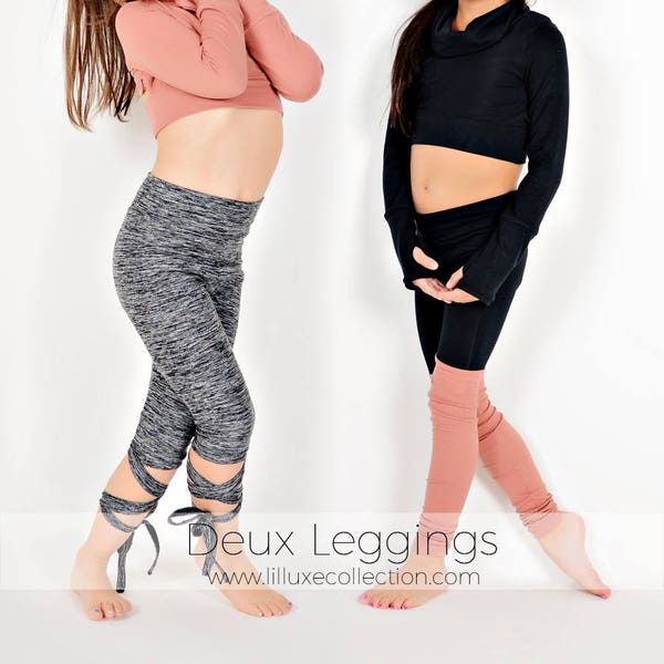 Deux Leggings modern pdf athliesure sewing pattern
