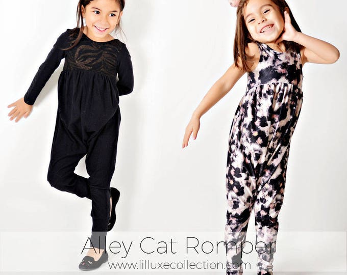 Alley Cat ROMPER and DRESS Pattern Etsy