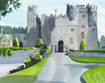 Kilkea Castle, County Kildare, Ireland