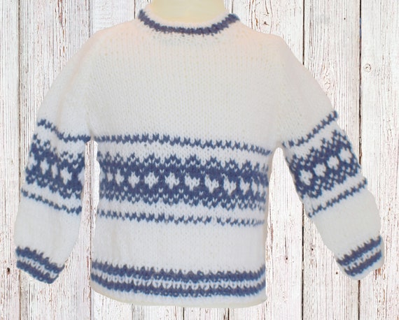 White fair cheap isle sweater