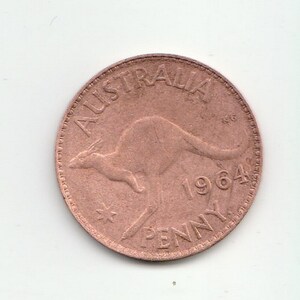 1964 Australia Penny