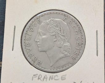 1876 K French Silver 5 Francs Coin (VF) Bordeaux - Etsy