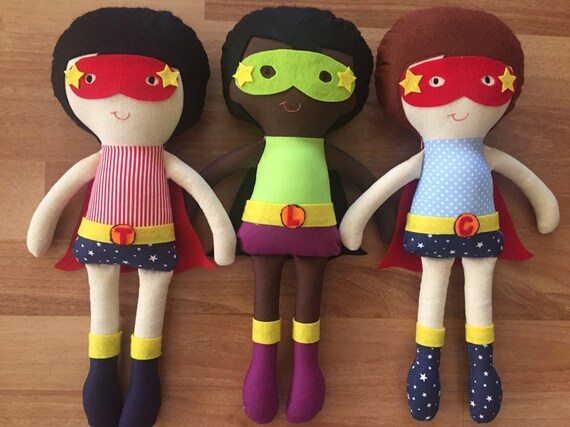 personalized superhero doll