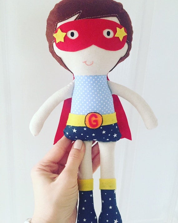 personalized superhero doll