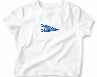 Go Gators Hand-Printed Baby Tee
