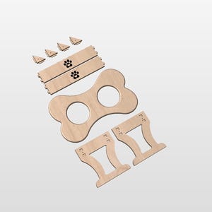 Puesto elevado para perros - Múltiples formatos