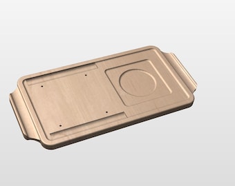Bookrest Coffee Tray - Digital Files - CRV,CRV3d