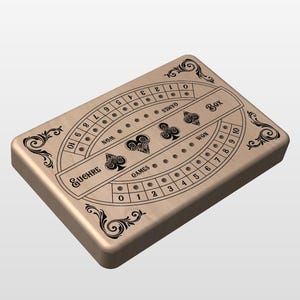 Euchre Box - Projet CNC dans plusieurs formats