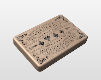 Euchre Box - CNC project in multiple formats