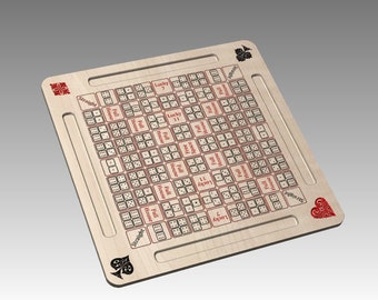 Dice Poker template - digital file in multiple formats