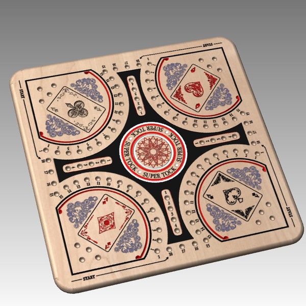 Super Tock Steampunk Edition Digital Template - SVG,Laser,CNC
