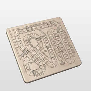 Tableau Battle Cribbage - New Four Lane - Formats numériques multiples