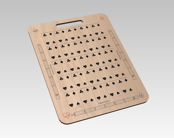Cross Cribbage - template - SVG,eps,crv,pdf - Digital