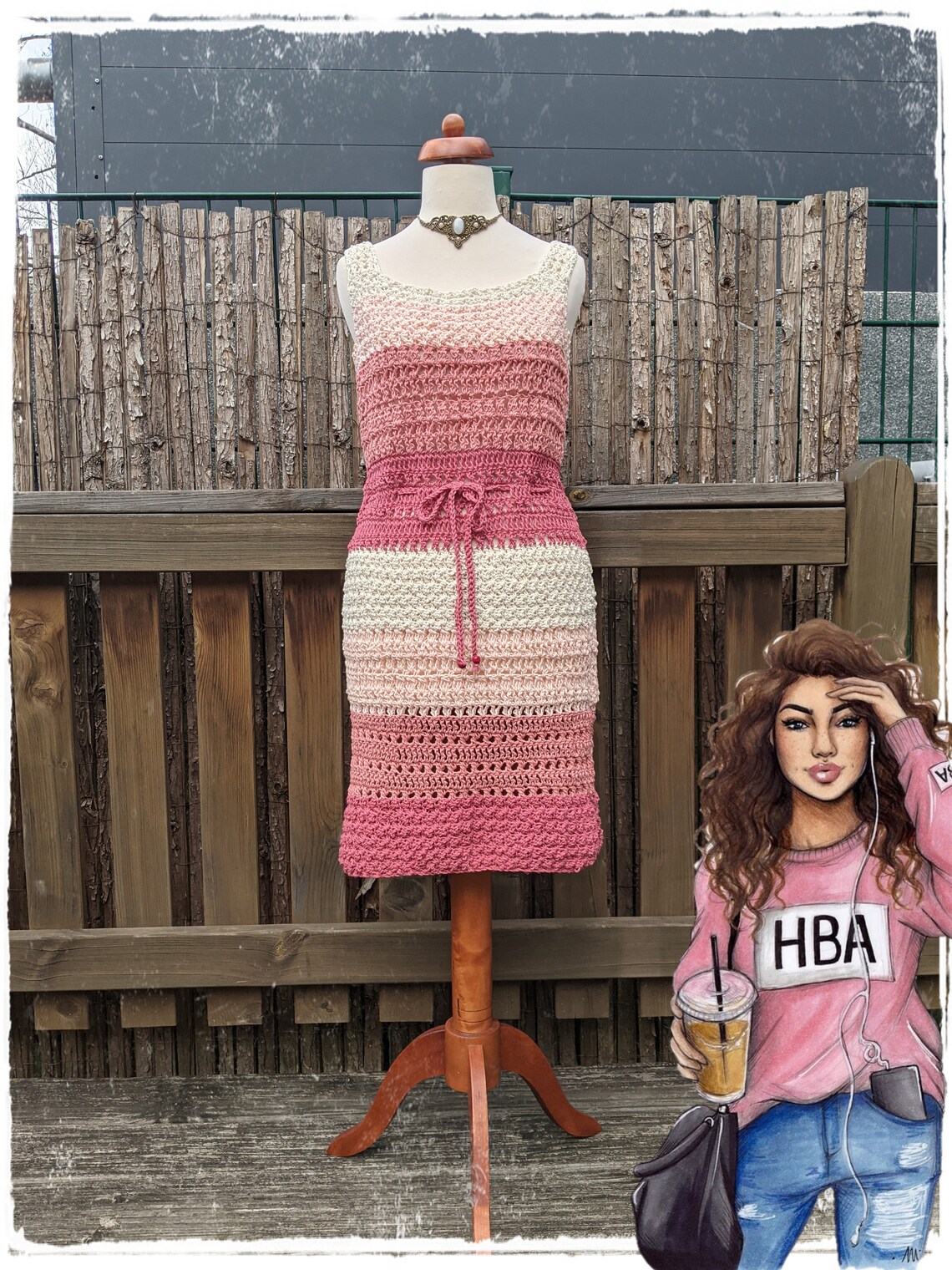 Crochet Cotton Summer Dress Beach Dress Tunic Dress Short Etsy