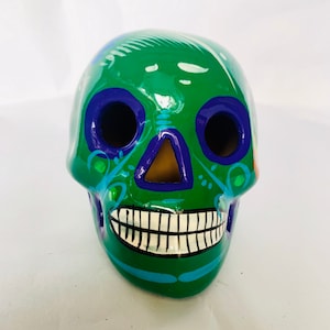Mexican clay skull