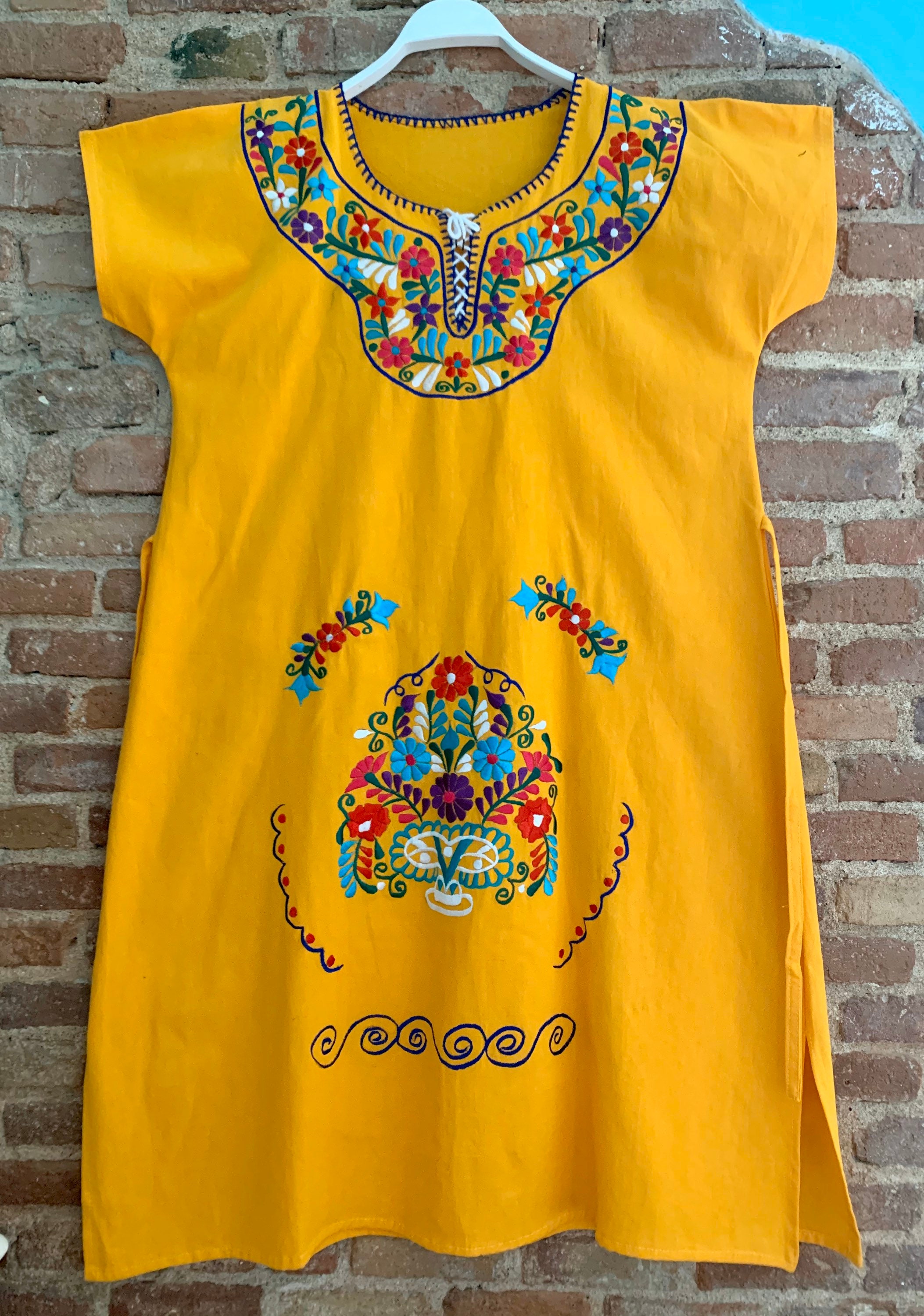 Vestido mexicano - Etsy