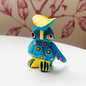 Alebrije, magical animals of Oaxaca. Owl