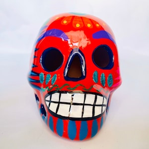Mexican clay skull