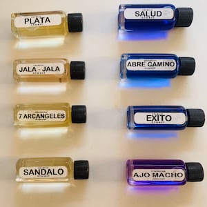 Aceites espirituales de Santeria, aceites Esotericos, esencias mágicas, aceites para  abundancia y protección, limpia de hogares y personas