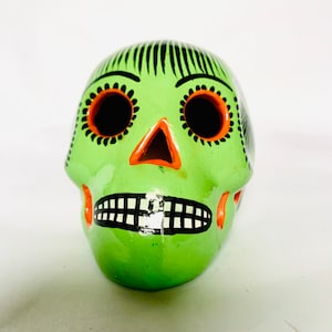 Mexican clay skull