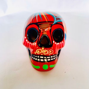 Mexican clay skull