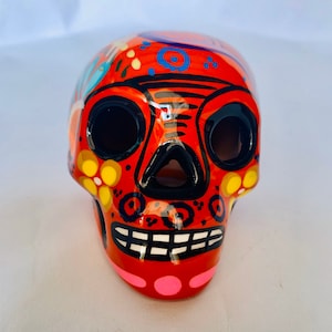 Mexican clay skull
