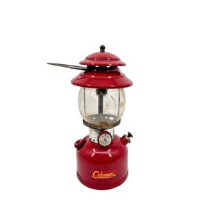 Vintage Red Coleman Lantern - Etsy