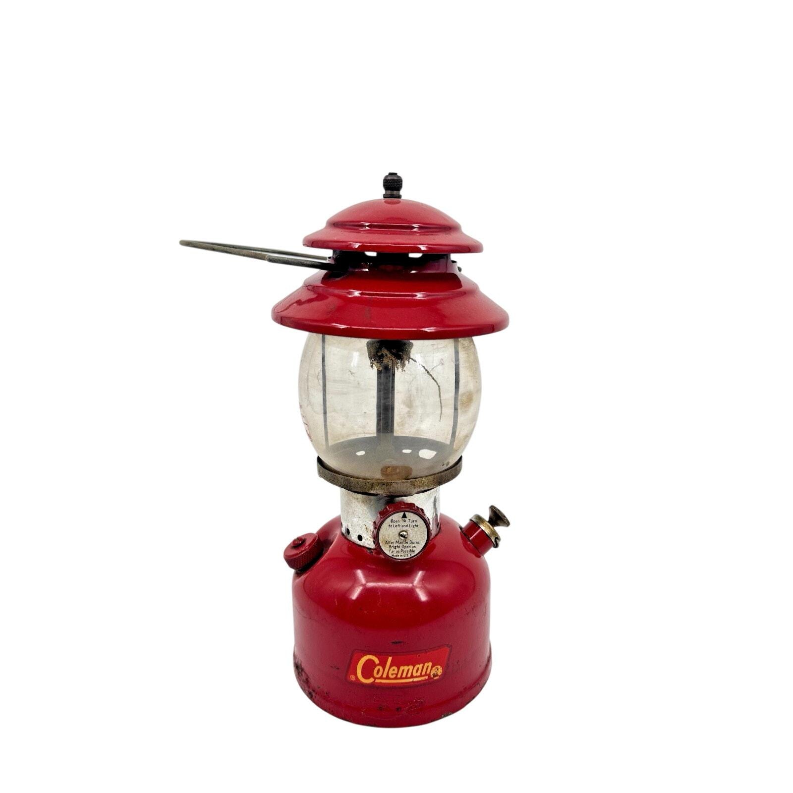Vintage Red Coleman Lantern - Etsy