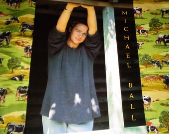 Rare Michael Ball Official 1994 Tour Concert Programme Book Music Memorabilia Vintage Collectable Centrefold British Singer Stage Actor