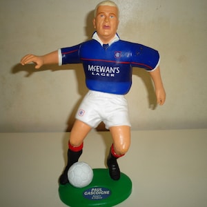 Rare Paul Gascoigne Gazza Vivid Imaginations Football Figure Sport