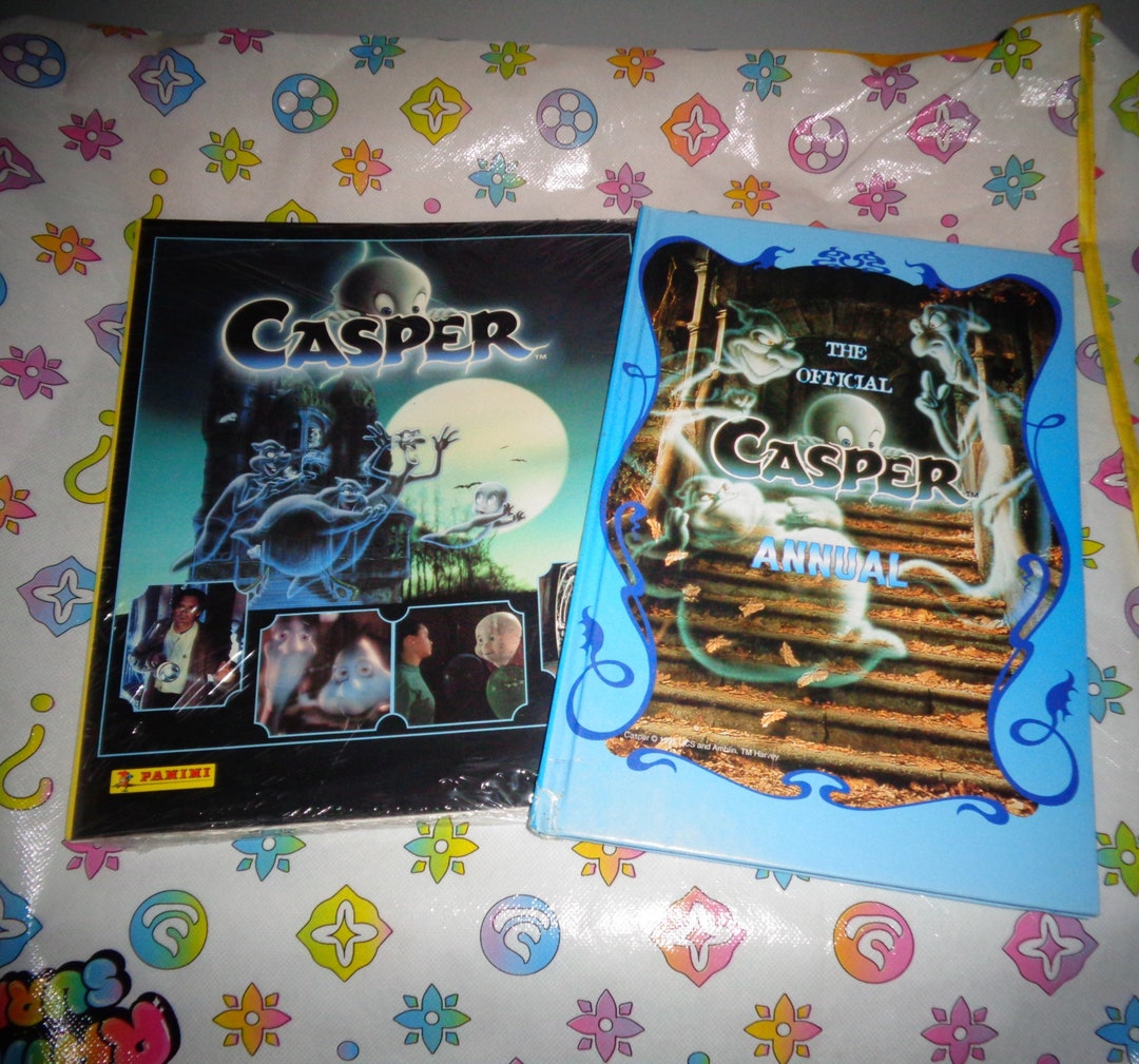 Casper the Movie Annual & Complete Sticker Album Official Film