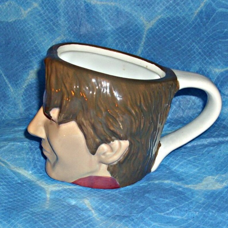 David Beckham Smugs Original Ceramic Mug Football Sport Memorabilia Manchester United 3D Effect Croco Toys English Footballer Soccer Vintage