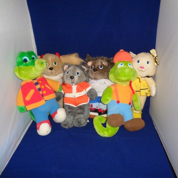 The Get Along Gang Plush Soft Toy Choose Your Character TV Memorabilia Tomy Imported From US Rare In UK Vintage Collectable Six To Select