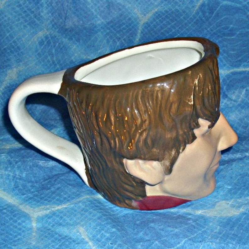 David Beckham Smugs Original Ceramic Mug Football Sport Memorabilia Manchester United 3D Effect Croco Toys English Footballer Soccer Vintage