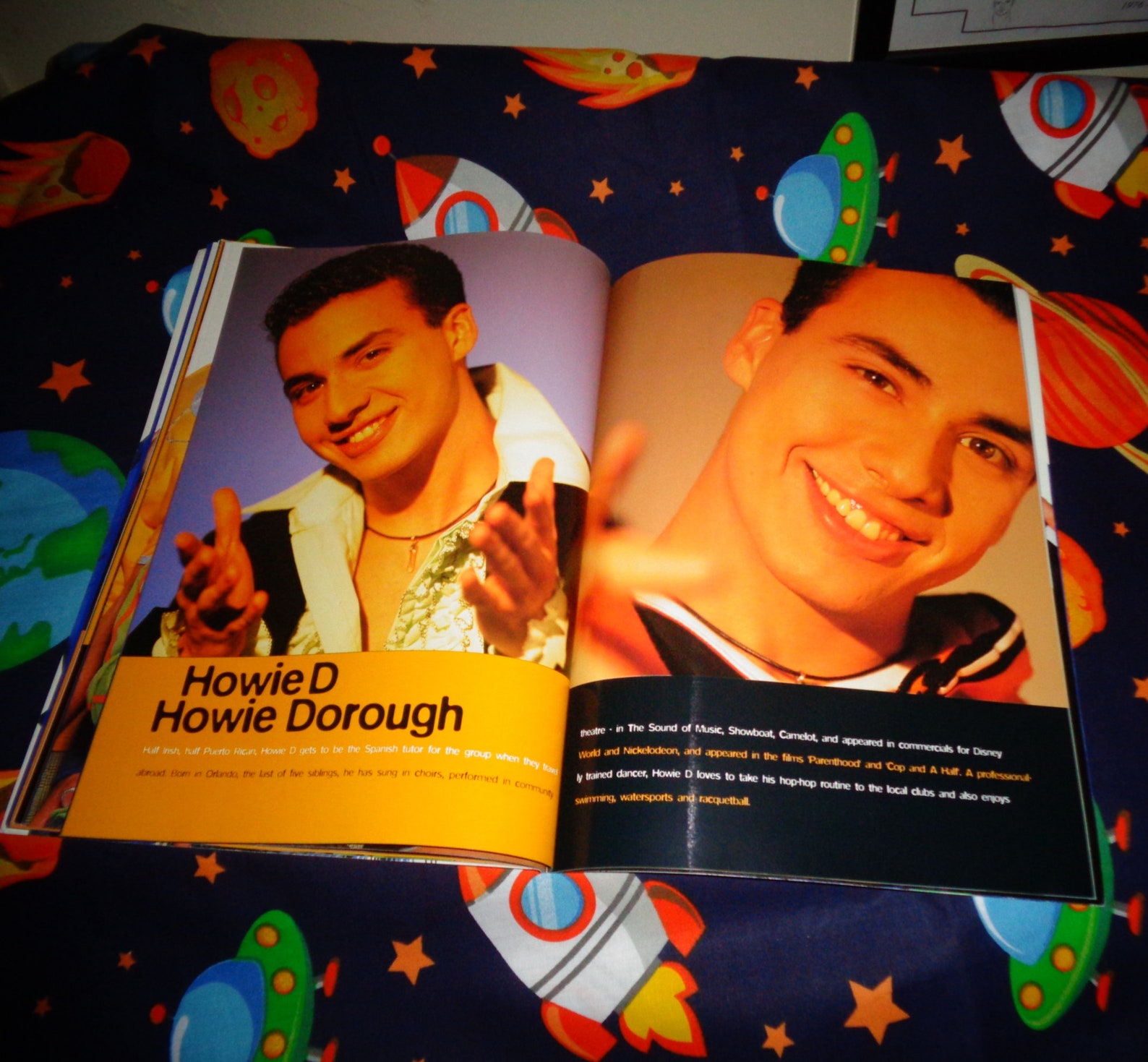 Backstreet Boys Official Picture Book Paperback Music Etsy