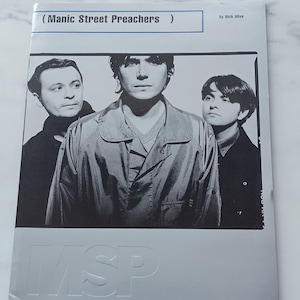 The Manic Street Preachers Pictorial Biography Plus Discography Paperback Book By Nick Wise Welsh Rock Band Music Memorabilia Collectable