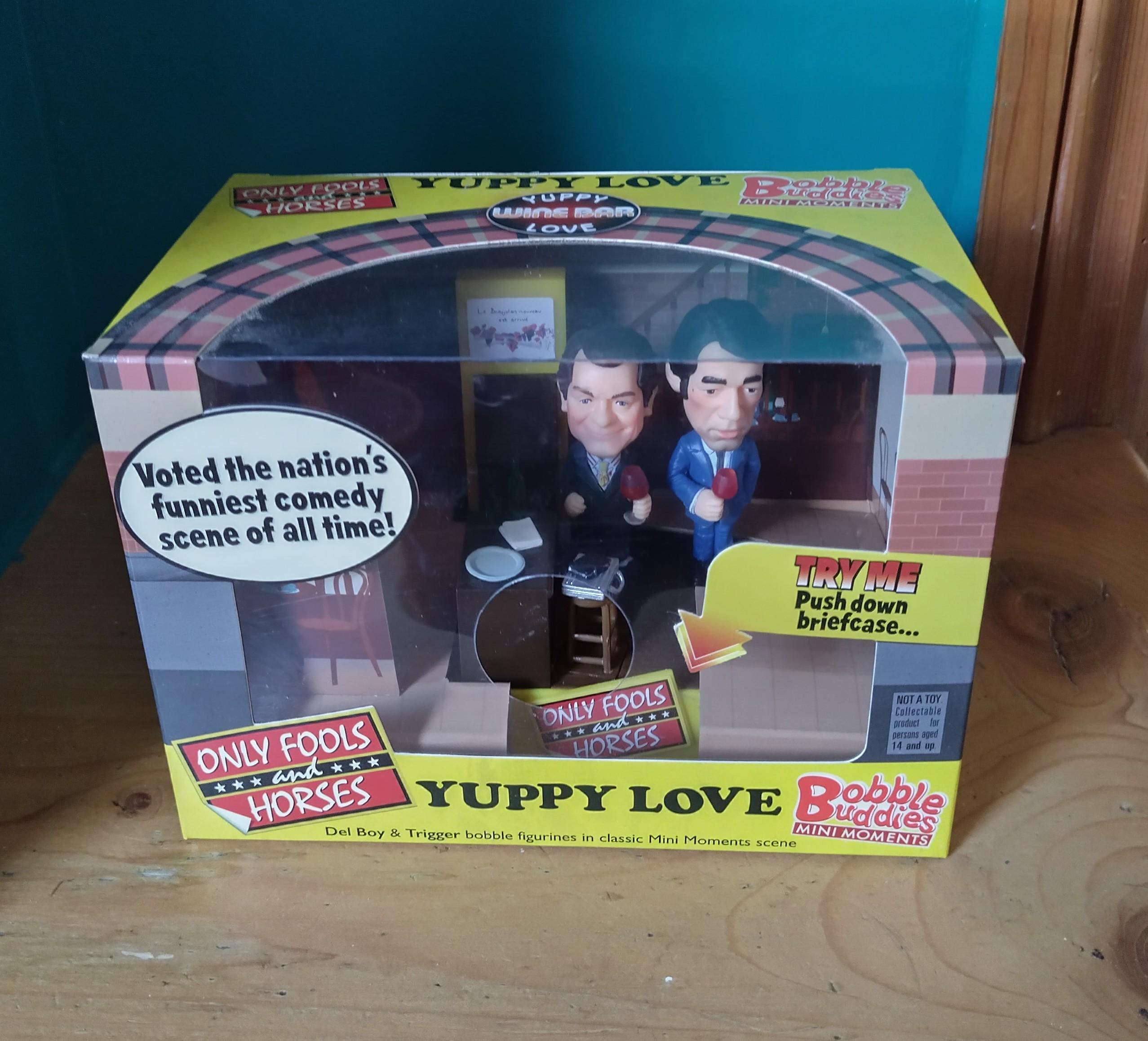 Smokey And The Bandit Only Fools And Horses Del Boy Bobble Head Figure - Collectible Vinyl Bobblehead, 6 Inches Only Fools And Horses Bobble Head Figures (del Boy Dolls