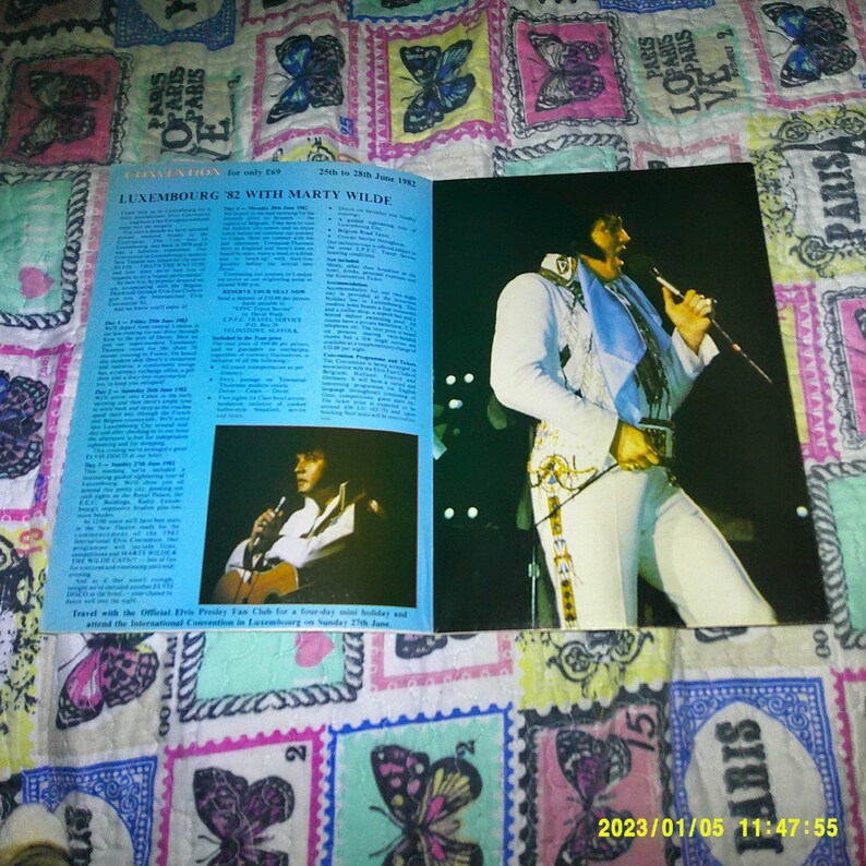 Elvis Presley Elvis Official Poster Magazine No.1 No.2 Or No.3 Giant Poster Music Memorabilia Various Options Vintage Collectable Postermag image 7