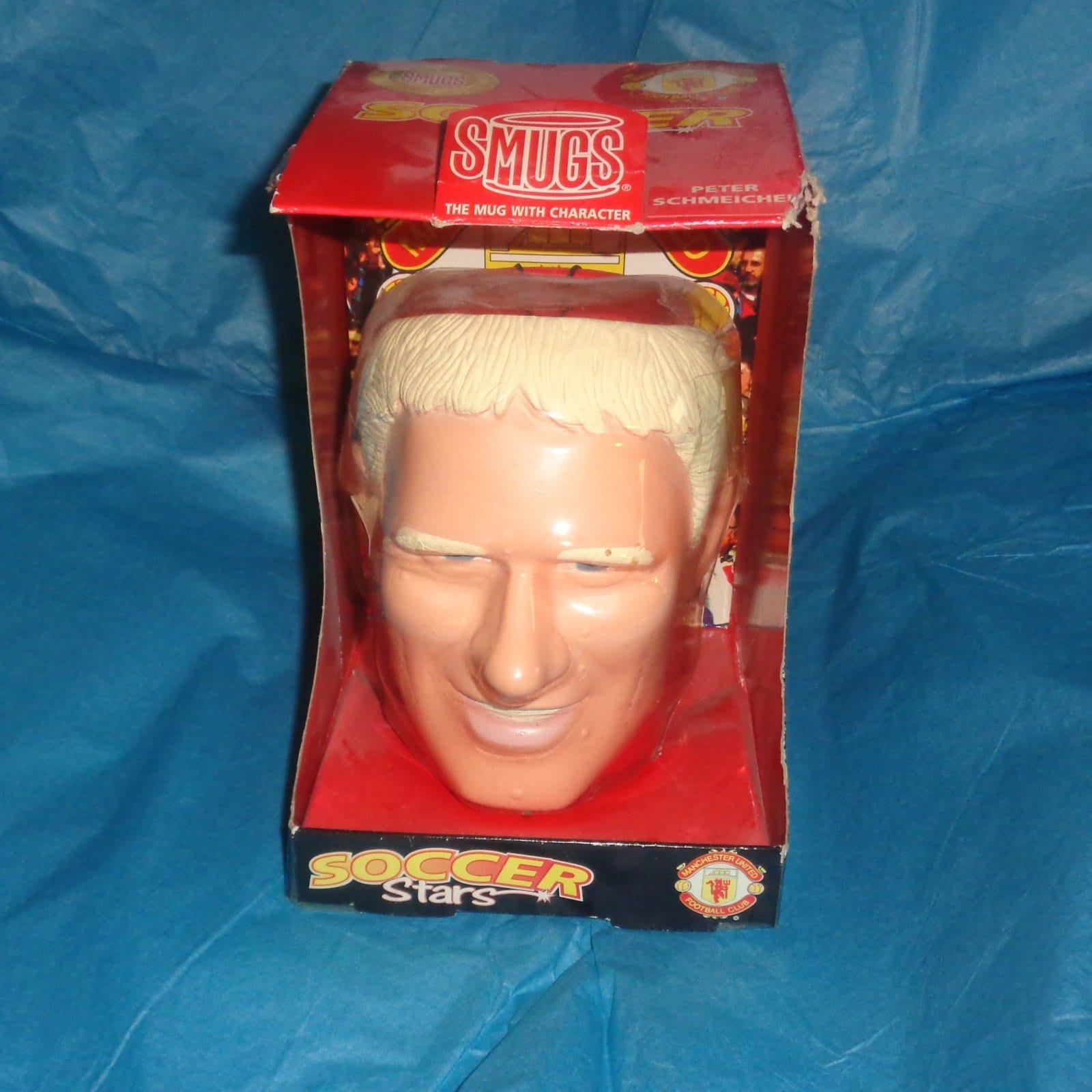 Peter Schmeichel Smugs Original Mug Manchester United 3D Effect