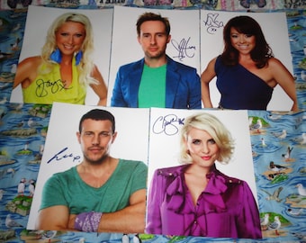 Official Steps Glossy Colour Photo Prints Set Of Five Music Memorabilia Signed Printed Autograph Collectable H Faye Lee Claire Lisa Pop