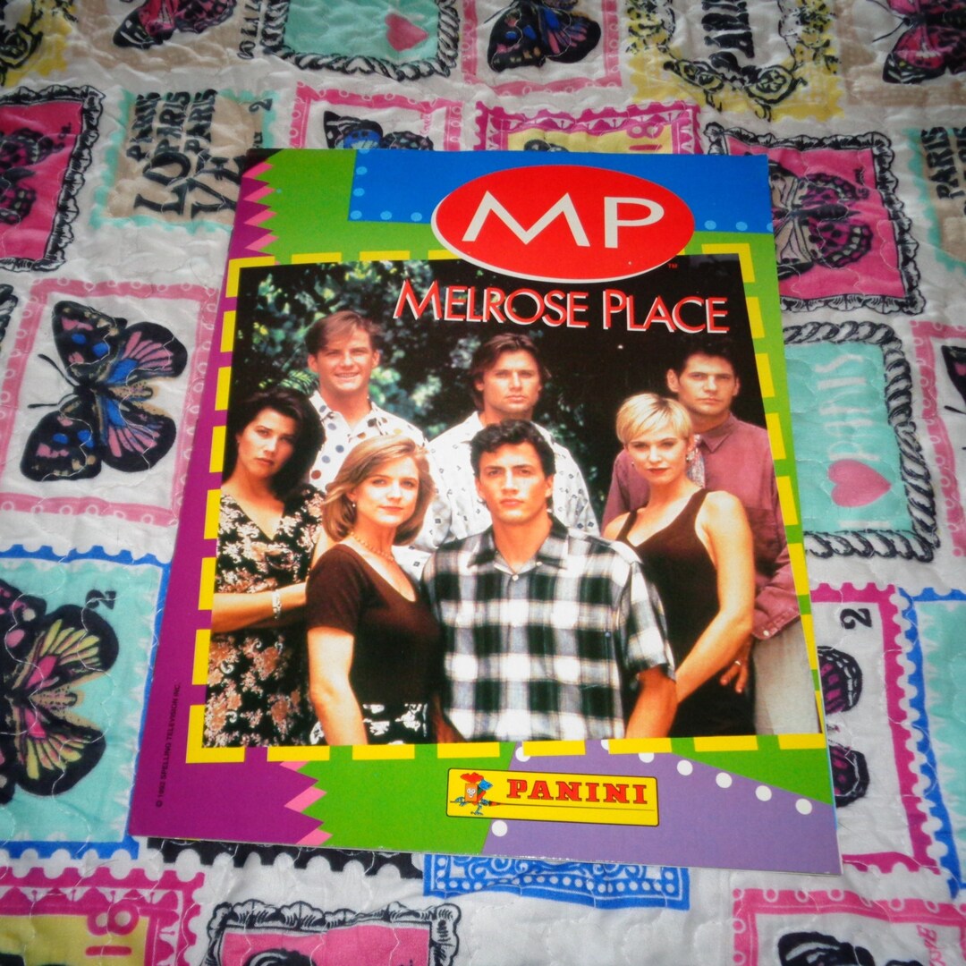 Melrose Place Complete Panini Sticker Album TV Memorabilia Americian